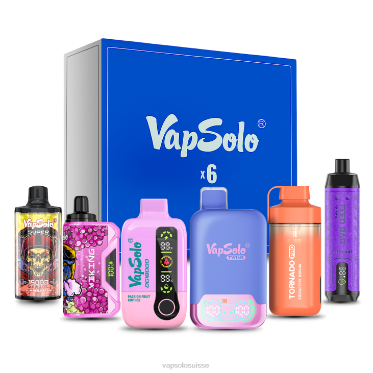VapSolo Pods - saveurs aléatoires VapSolo coffret surprise D64225