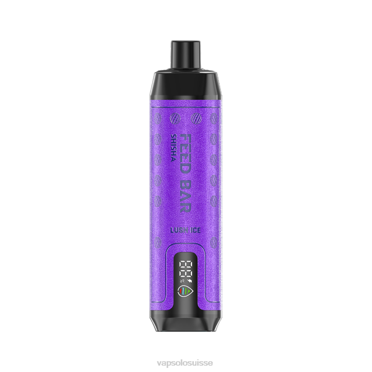 VapSolo Suisse - glace luxuriante VapSolo SHISHA vape jetable D6428