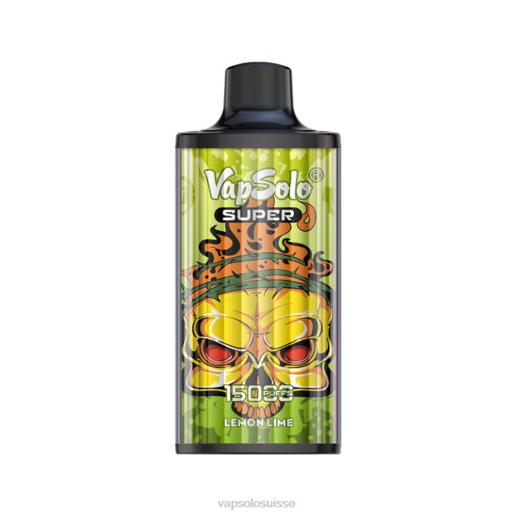 VapSolo Pods - citron vert VapSolo SUPER vape jetable D64218
