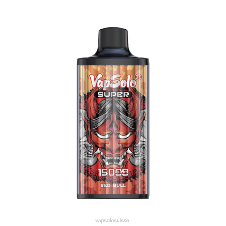 VapSolo Prix - taureau rouge VapSolo SUPER vape jetable D64220